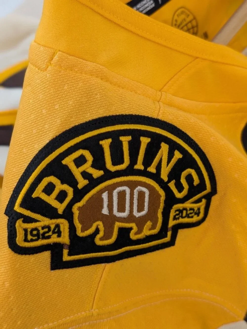 Adidas Sz 52 Boston Bruins Fanatics Centennial Taylor Hall #71 Breakaway Jersey